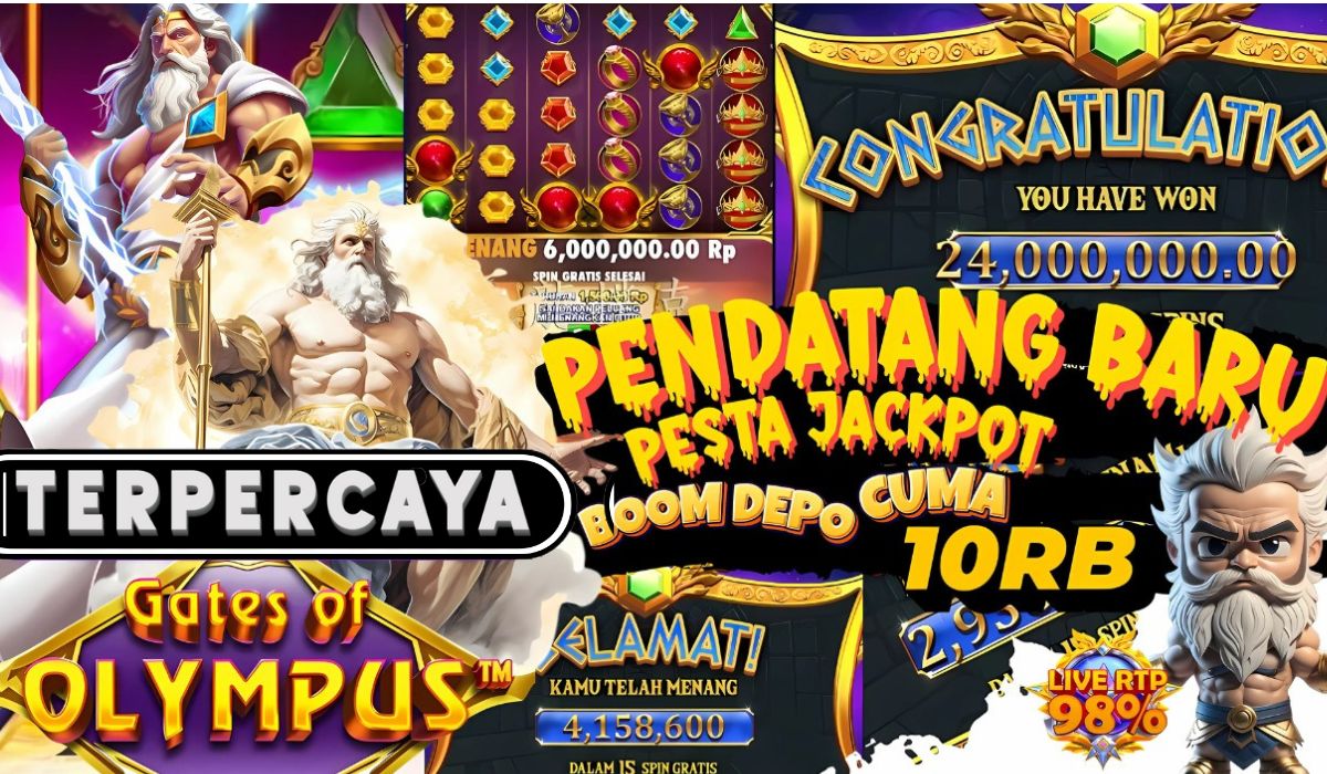Zeus Turun Gunung! Pola Petir Emas Gates of Olympus Bikin Saldo Naik Berkali-Kali Lipat!