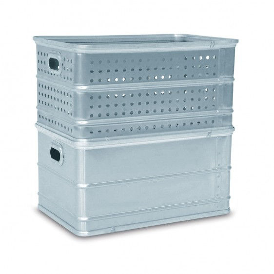 caja de aluminio apilable de IKALDER